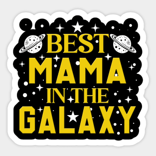 Star Wars Best Mama in the Galaxy Birthday Sticker